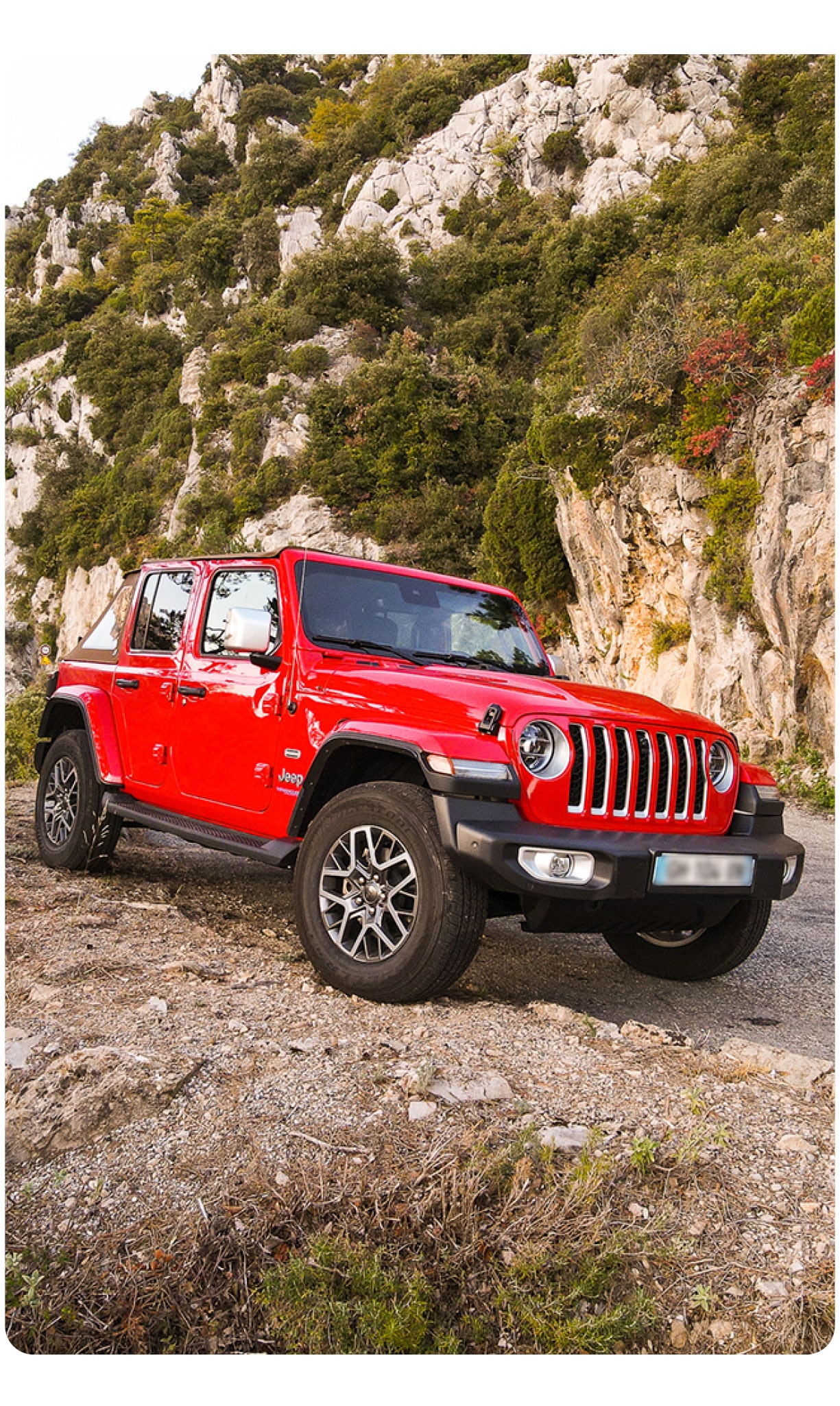 rent a Jeep Wrangler monaco